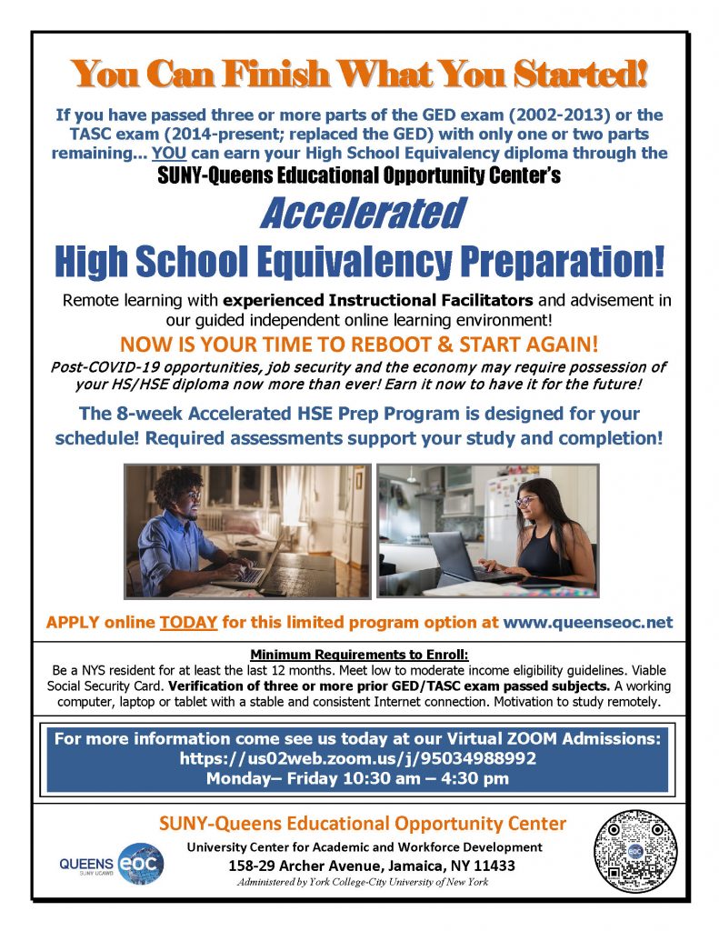 High School Equivalency Program